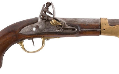 Pistolet d’arçon à silex modèle 1763-1766.... - Lot 5 - Ader