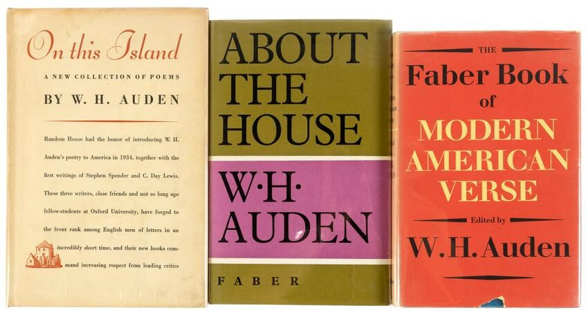 Poetry from and curated by W.H. Auden, 3 vols