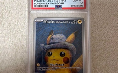 Pokémon Graded card - Rare Pokémon Pikachu - PSA10 - collecters item - Pikachu - PSA 10