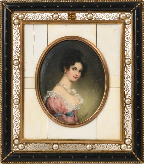 Portrait Miniature of Lady Selina Meade