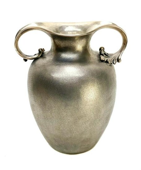 Pradella Ilario Sterling Silver Vase for Tiffany & Co