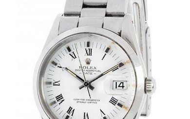 ROLEX Oyster Perpetual Date watch, ref. 15000, cal. 3035, nÂº 72987XX, 1981 year for men/Unisex.