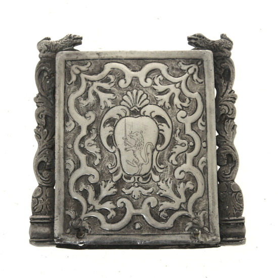 Rare Antique Italian Silver Jewish Amulet Pendant, Venice, 18th Century.