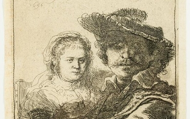 Rembrandt van Rijn (1606-1669) Self Portrait with