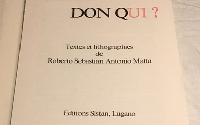 Roberto Matta (1911-2002) - Don Qui ?