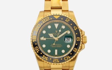 Rolex, 'GMT Master II' gold wristwatch, Ref. 116718