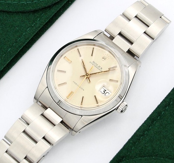 Rolex - Precision Date - Cream Dial - 6694 - Unisex - 1970-1979