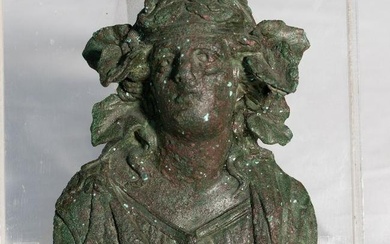 Roman Bronze applique of Bacchus / Dionysus