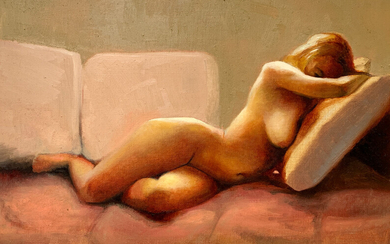 Roni Yoffe, ''naked. Lying down.'' 2022