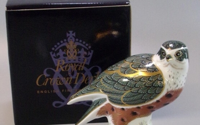 Royal Crown Derby fine bone china paperweight 'Hobby', limited...