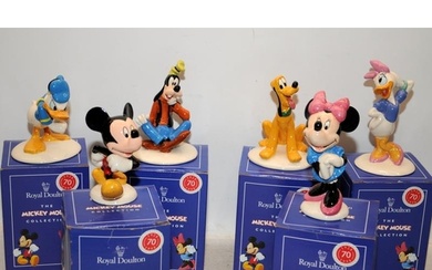 Royal Doulton Mickey Mouse 70th Anniversary Collection. Comp...