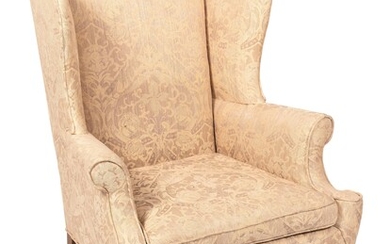 SHERATON-STYLE WING CHAIR