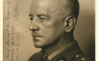 SIKORSKI WLADYSLAW : (1881-1943) Général et Premier ministre polonais en exil de 1939 à 1943...