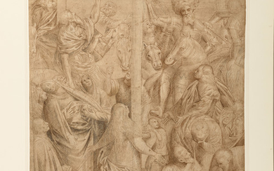 SUIVEUR DE GAUDENZIO FERRARI (VALDUGGIA VERS 1475-1546 MILAN), La Crucifixion