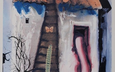 Salvador Dali Rabbit Sends in a Little Bill, 1969