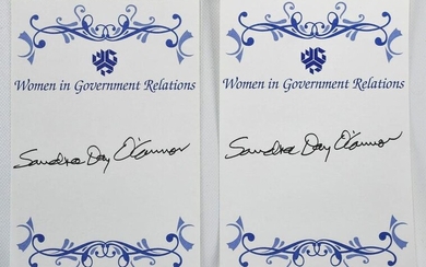 Sandra Day O'Connor Signed Bookplate Supreme Court