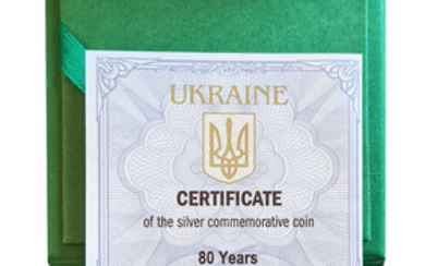Scarce Silver 10 Grivna 2021 "80 Year Since Babiy Yar Tragedy", Ukraine, 3000 pc. Limited Edition