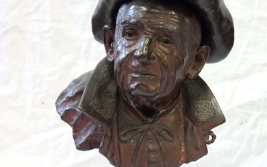 Sculpture, Monsignor - Bronze - Early 20th century