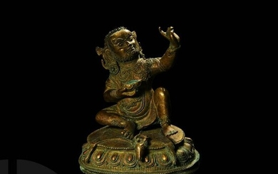 Sino-Tibetan Gilt Vajravarahi Figure