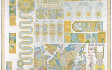 Sir Eduardo Paolozzi CBE RA, Scottish 1924-2005- Who's Afraid of Sugar Pink and Lime Green, 1971; screenprint in colours on wove, signed, dated and numbered 66/100 in pencil, from the 14 Big Prints portfolio, published by Bernard Jacobson Gallery...