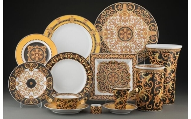 Sixty-Piece Versace for Rosenthal Barocco Patter