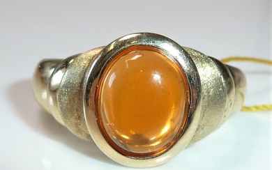 Sogni D' Oro - 14 kt. Yellow gold - Ring - 1.50 ct Fire Opal