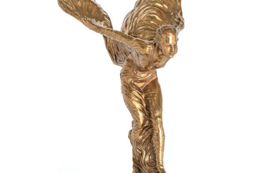 Spirit of Ecstasy, showroom bronze by Charles Sykes (1875-1950)