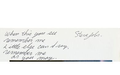 Steve Jobs Signed 1971 High School Yearbook