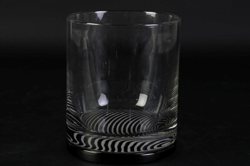 Studio Glass Optic Vase (H14cm)