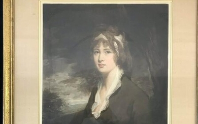 T. Hamilton Crawford Engraving of Lady Helen Hall c.