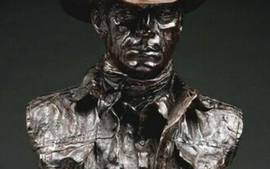 THE FOREMAN BRONZE BY HARRY JACKSON.
