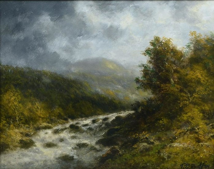 THOMAS B. GRIFFIN BABBLING BROOK PAINTING