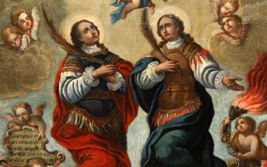 Taller del Vigatà (Francesc Pla i Durán) - Los santos Mártires de Vic Luciano y Marciano