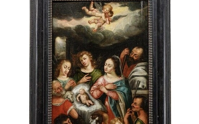 The Adoration of the Shepherds by a Dutch Master, 1st