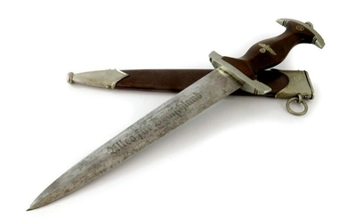 Third Reich German SA dagger with part R