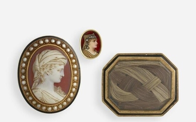Three Antique brooches
