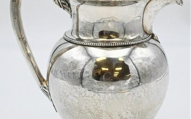 Tiffany Sterling Silver Pitcher, marked Tiffany and Co.