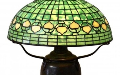 Tiffany Studios , "Vine Border" Table Lamp, ca. 1910