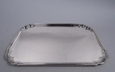 Tiffany Tray Midcentury Modern Georgian Tray-- >>//American Sterling Silver