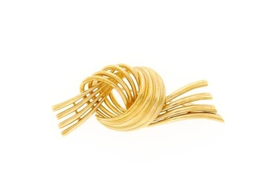 Tiffany & Co. Gold Knot Pin