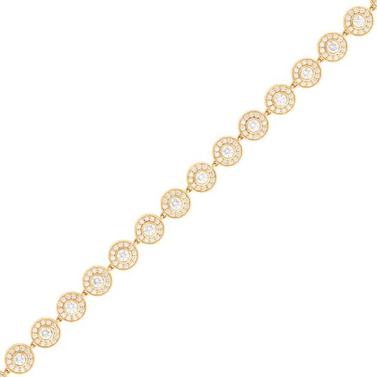 Tiffany & Co. Rose Gold and Diamond Bracelet