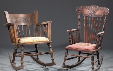 Two American Rocking Chairs