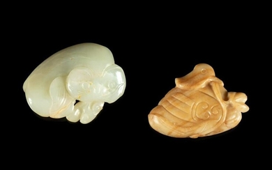 Two Jade Animal-Form Carvings