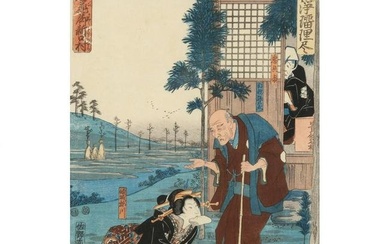 Utagawa Hiroshige (Japanese, 1797-1858), Woodblock Print