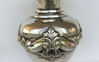 Vase, Vase - .833 silver - Portugal - Second half 20th century