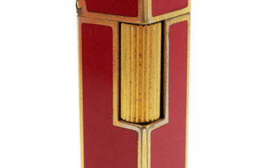 Vintage CARTIER Red Lacquer Lighter