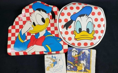 Vintage Donald Duck Disney Placemats and Napkins