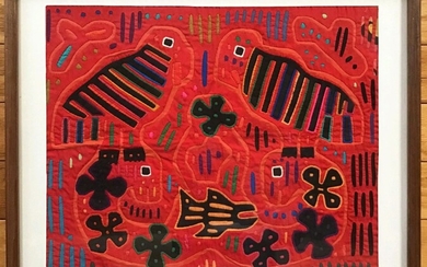 Vintage Guna / Kuna Mola Textile Art (Panama)