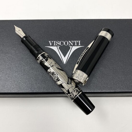 Visconti - Fountain pen - Erotic Art Casanova 23kt Nib Limited Edition 735ST02PD