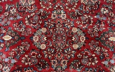 Vntg Room Sz Handmade Persian Wool Area Rug